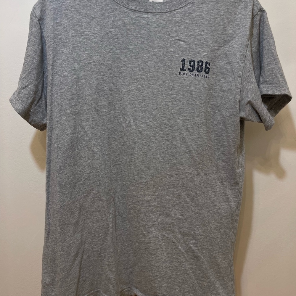 Two PINK Victoria's Secret Graphic Tees